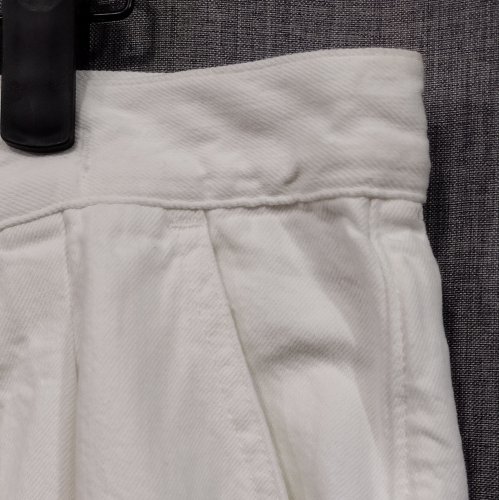 Madewell Baggy Straight Jeans Womens 32 White Casual Comfy Retro Minimalist - Picture 4 of 11